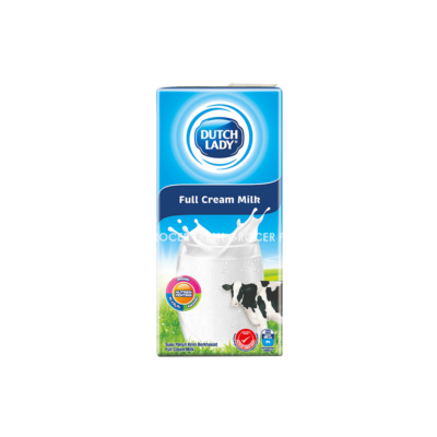 DUTCH LADY UHT FULL CREAM MILK 1L (TERHAD 2 KOTAK)