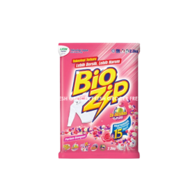 BIO ZIP DETERGENT POWDER PARFUM BOUQUET 2.3KG