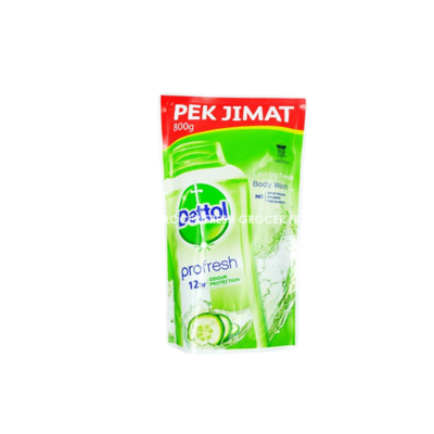 DETTOL SHOWER GEL LASTING FRESH  REFILL 750GM