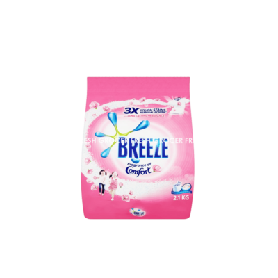 BREEZE DETERGENT POWDER 2.1KG FRAGRANCE OF COMFORT