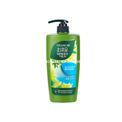 FOLLOW ME SHAMPOO 650ML GREEN TEA ANTI DANDRUFF