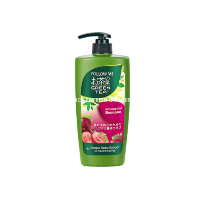 FOLLOW ME SHAMPOO 650ML GREEN TEA ANTI HAIR FALL