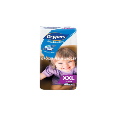 DRYPERS WEE WEE DRY XXL-40'S (15+KG)