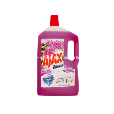 AJAX FABULOSO ROSE FRESH FLOOR CLEANER 3L