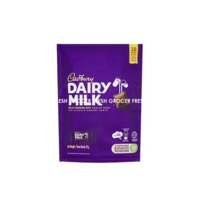 CADBURY DAIRY MILK 100GM NEAPS SHARE BAG 18'S