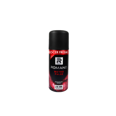 ROMANO DEODORANT SPRAY METRO PULSE 150GM