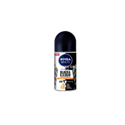 NIVEA MEN ROLL ON 5IN1 BLACK & WHITE IMPACT 50ML