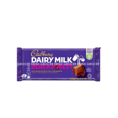 CADBURY DAIRY MILK 160GM BLACK FOREST