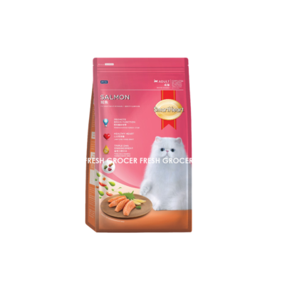 SMART HEART ADULT CAT FOOD SALMON 1.2KG