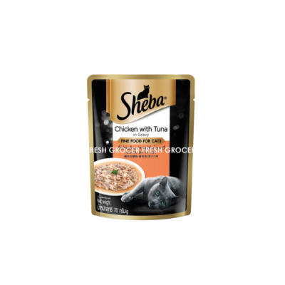 SHEBA POUCH TUNA & CHICKEN 70GM