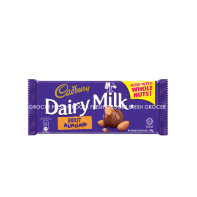 CADBURY DAIRY MILK 160GM ROAST ALMOND