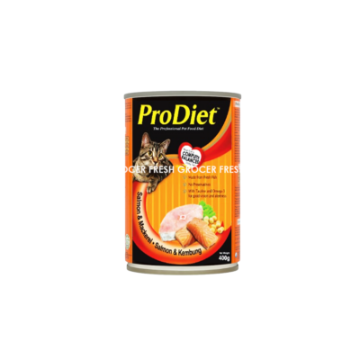 PRODIET SALMON & MACKEREL CAN 400GM