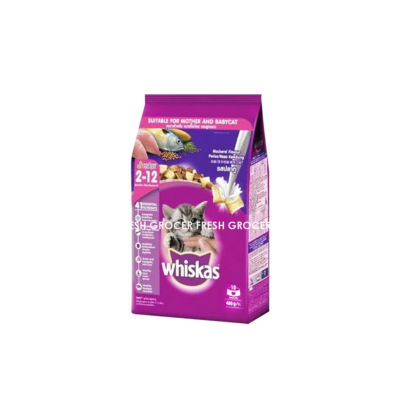 WHISKAS POUCH JUNIOR MACKEREL 480GM