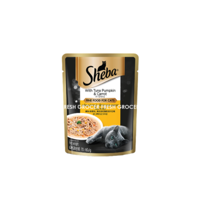 SHEBA POUCH TUNA PUMPKIN & CARROT 70GM