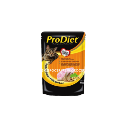 PRODIET POUCH SEAFOOD PLATTER 85GM