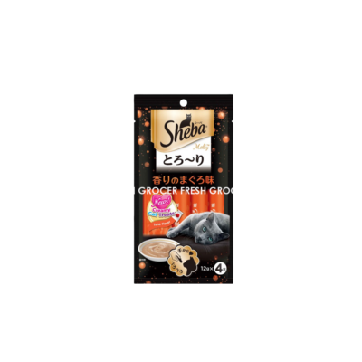 SHEBA MELTY TUNA FLAVOR 4PCS X 12GM