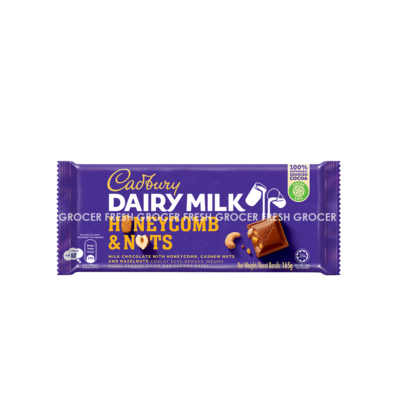 CADBURY DAIRY MILK 160GM  HONEYCOMB & NUT