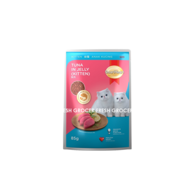 SMART HEART KITTEN POUCH TUNA IN JELLY 85GM