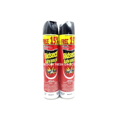 RIDSECT ADVANCE AEROSOL 15% TP 2X600ML