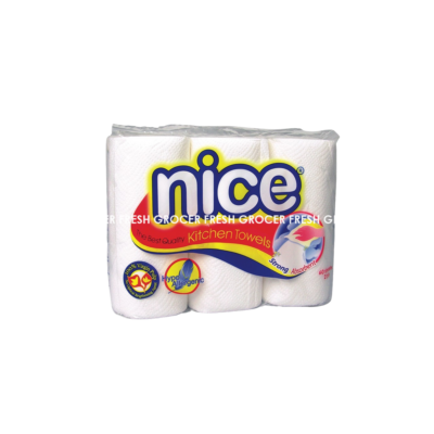 NICE KITCHEN TOWEL 2PLY 6'ROLL X 60'SHEETS