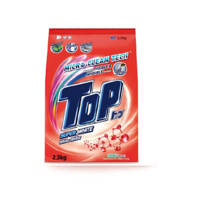 TOP SUPER WHITE RED POWDER DETERGENT 2.3KG