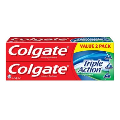 COLGATE TOOTHPASTE TRIPLE ACTION 2X175G TP