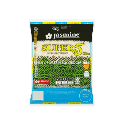 JASMINE SUPER 5 IMPORT SPECIAL RICE 10KG