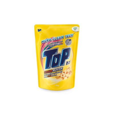 TOP CON ODOUR BUSTER YELLOW DETERGENT LIQUID REFILL 1.8L