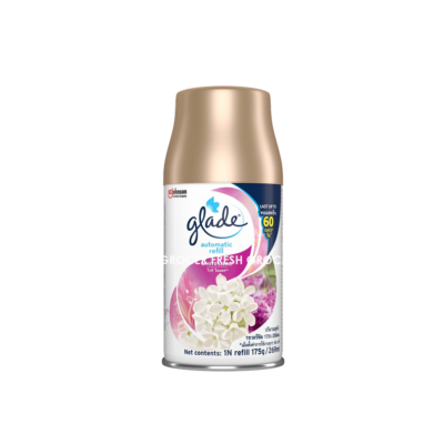 GLADE AUTOMATIC SPRAY WHITE LILAC REFILL 175GM