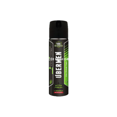 UBER MEN ANTIPERSPIRANT SPRAY 150ML ACTIV FRESH