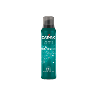 DASHING DEO SPRAY ACTIVE SPIRIT 125ML