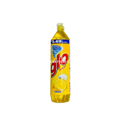 GLO DISHWASH LIQUID LEMON 800ML