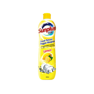 SUNPLUS LEMON DISHWASHING LIQUID 900ML