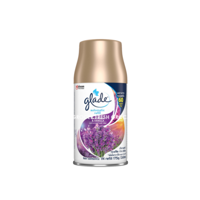 GLADE AUTO SPRAY LAVENDER & VANILLA REFILL 175GM