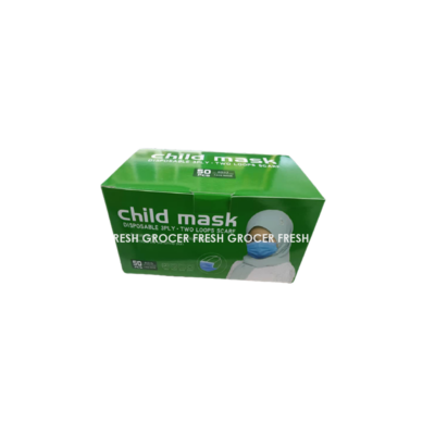 FACE MASK 3PLY TUDUNG CHILDREN TWO LOOPS SCARF 50'S (BOX)