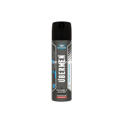 UBER MEN ANTIPERSPIRANT SPRAY 150ML INVISIBLE GUARD