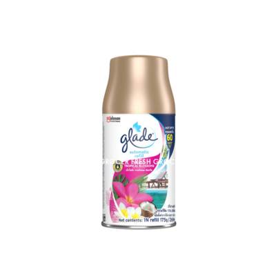 GLADE AUTOMATIC SPRAY TROPICAL BLOSSOM REFILL 175GM