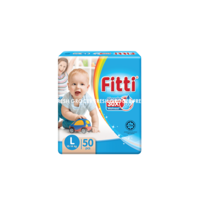 FITTI JUMBO PACK DIAPERS L-50'S