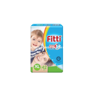 FITTI JUMBO PACK DIAPERS XL-42'S