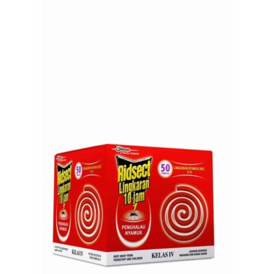 RIDSECT LINGKARAN 10 JAM COIL 50'S RED