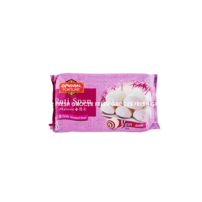 ORIENTAL FORTUNE MANTOU FLUFFY BUNS - PLAIN 8X45GM