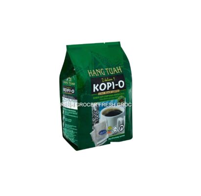 HANG TUAH 2IN1 BLACK COFFEE MIX WITH SUGAR (GREEN) 20X25GM