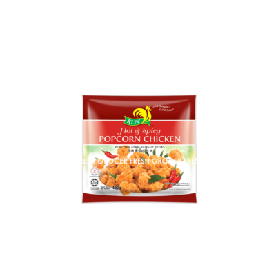 KLFC POPCORN CHICKEN HOT & SPICY 400GM