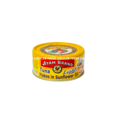 AYAM BRAND TUNA LIGHT FLAKES IN SUNFLOWER OIL 150GM