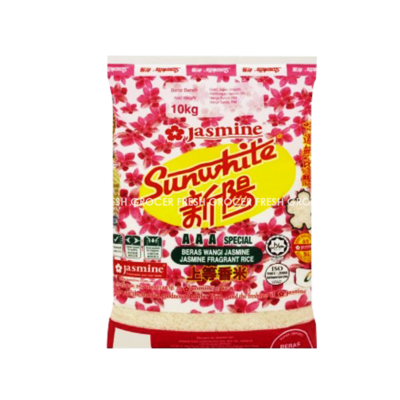 JASMINE SUNWHITE  FRAGRANT RICE 10KG