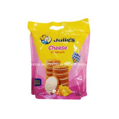 JULIE'S CHEESE SANDWICH CRACKER 330GM