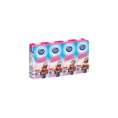 DUTCH LADY MILKY MARVEL STRAWBERRY 4X125ML