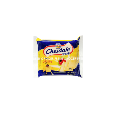 CHESDALE CHEESE 12PCS 250GM