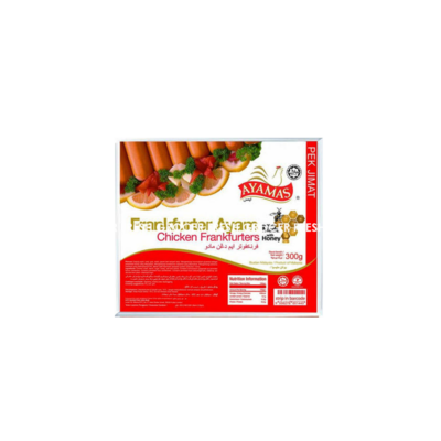 AYAMAS PEK JIMAT CHICKEN FRANKFURTERS HONEY 300GM