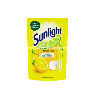 SUNLIGHT DISHWASH LIQUID LEMON 700ML (REFILL)